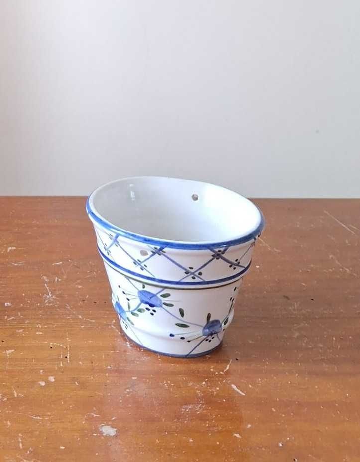 Suporte de vela ou vaso em cerâmica