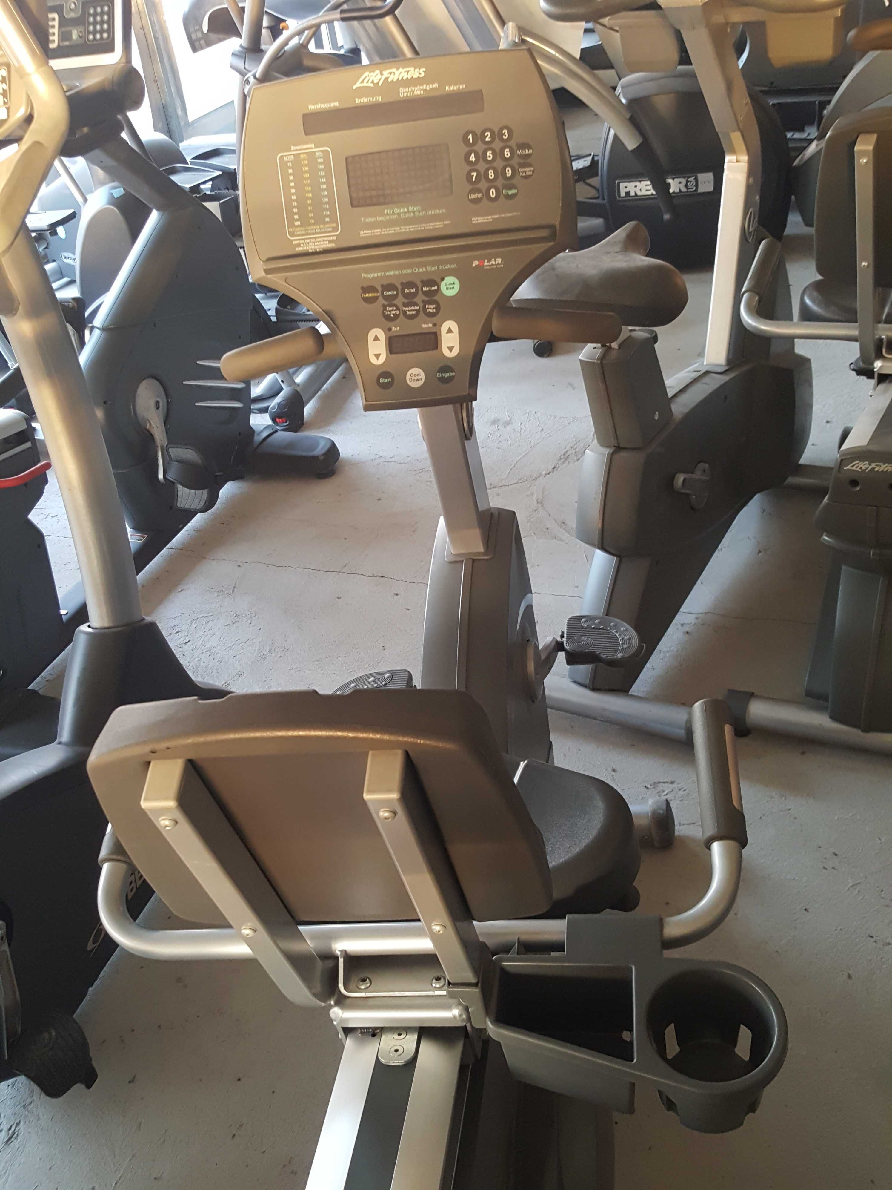 Rower poziomy lifefitness