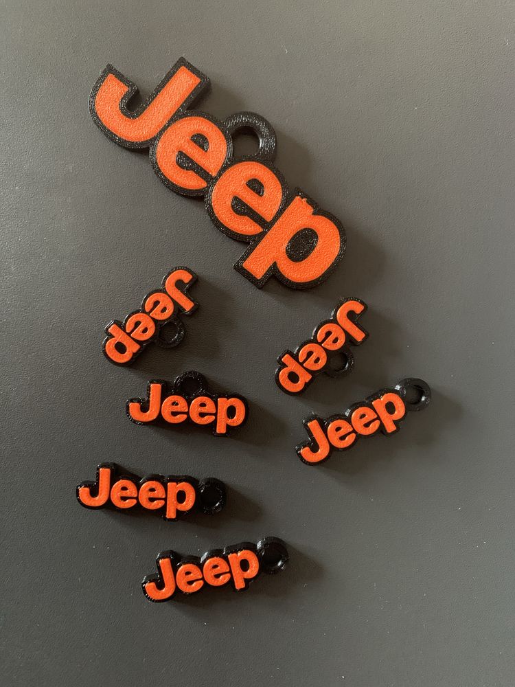 Brelok Jeep wydruk 3D reklama akcesoria