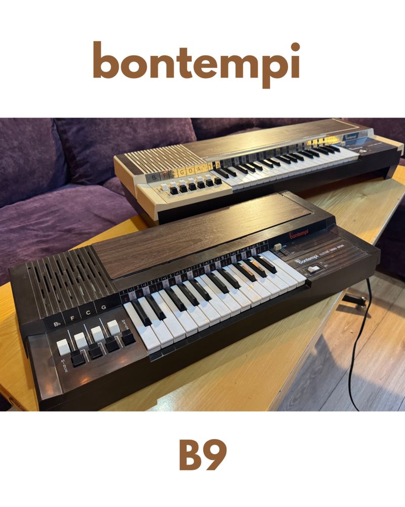 Bontempi B9 klasyczny keyboard vintage