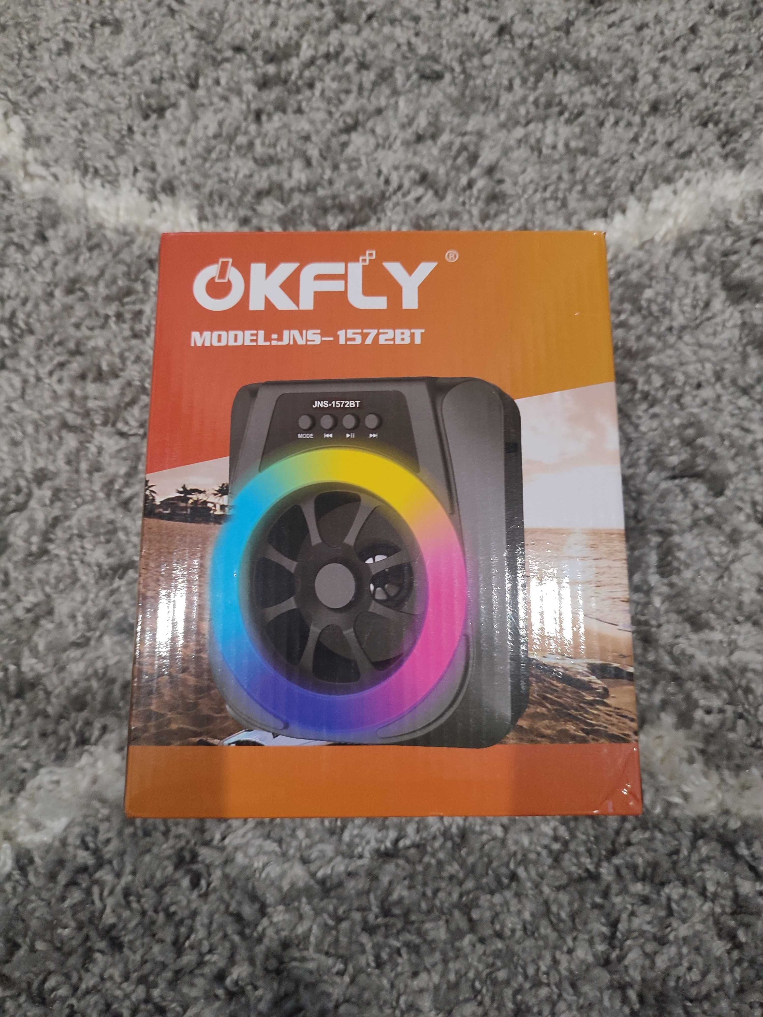 ! Głośnik przenośny bluetooth Okfly !
