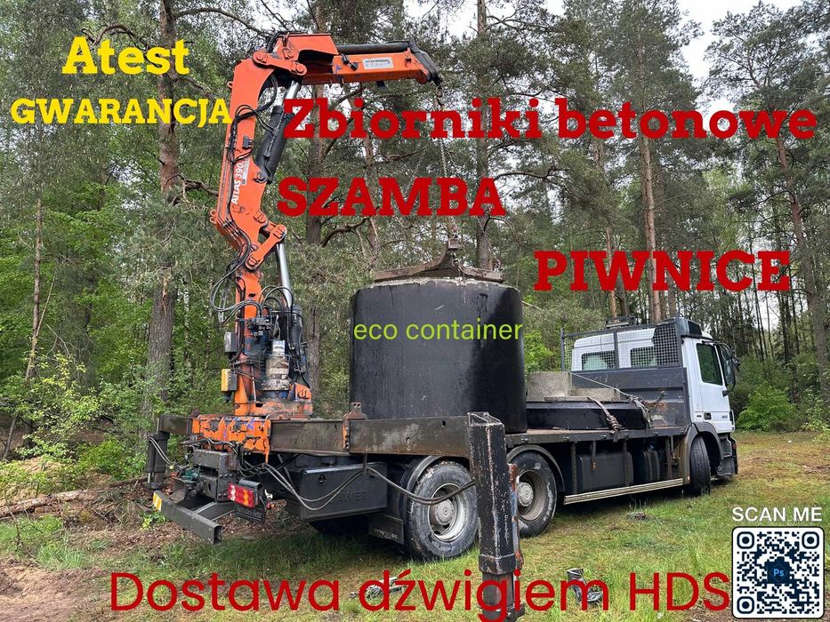 Szamba Betonowe,Piwnice,Kanały samochodowe Sejny