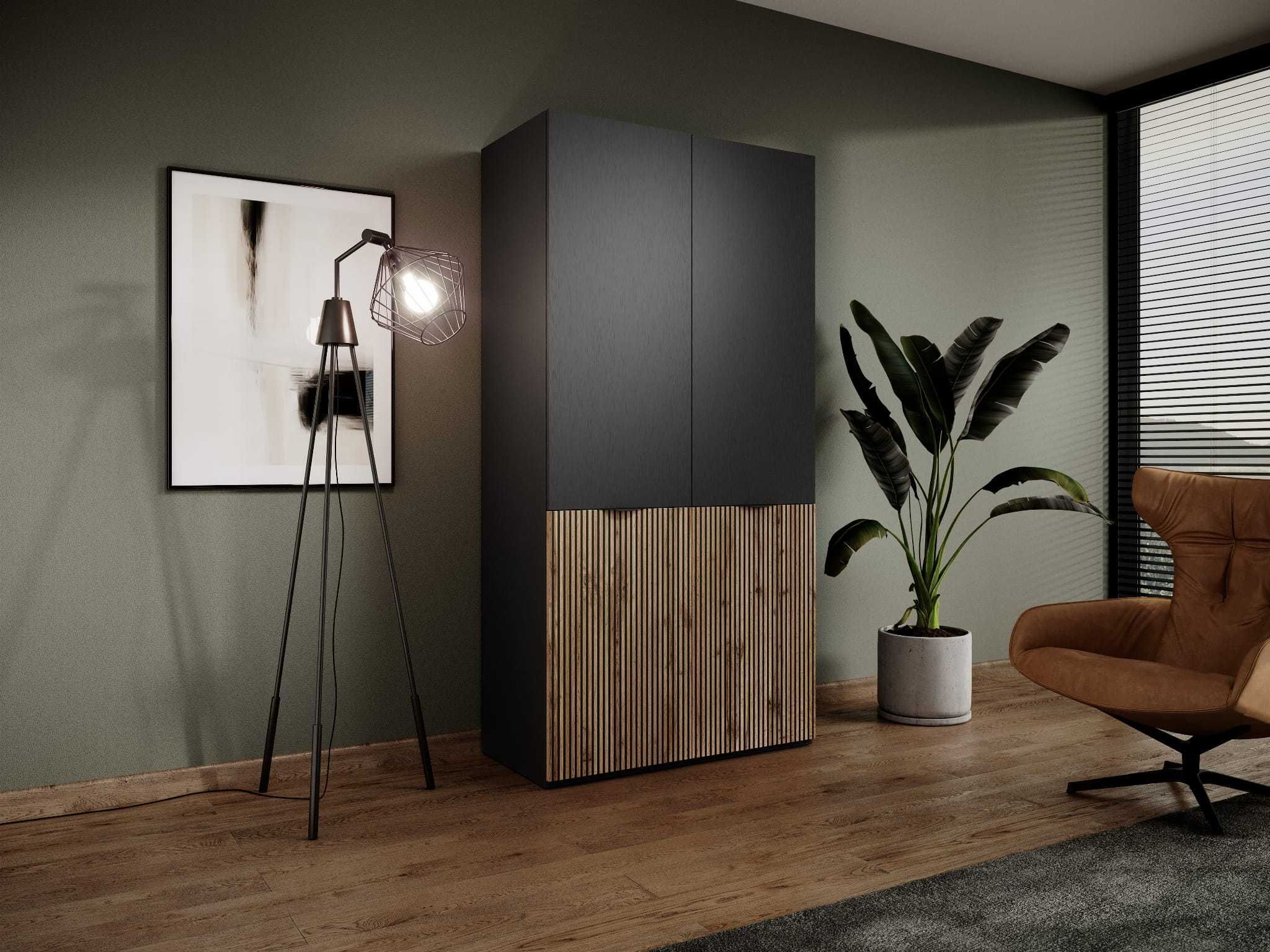 Nowość szafa modułowa 101 /200cm   sandobox sento - szybka wysyłka