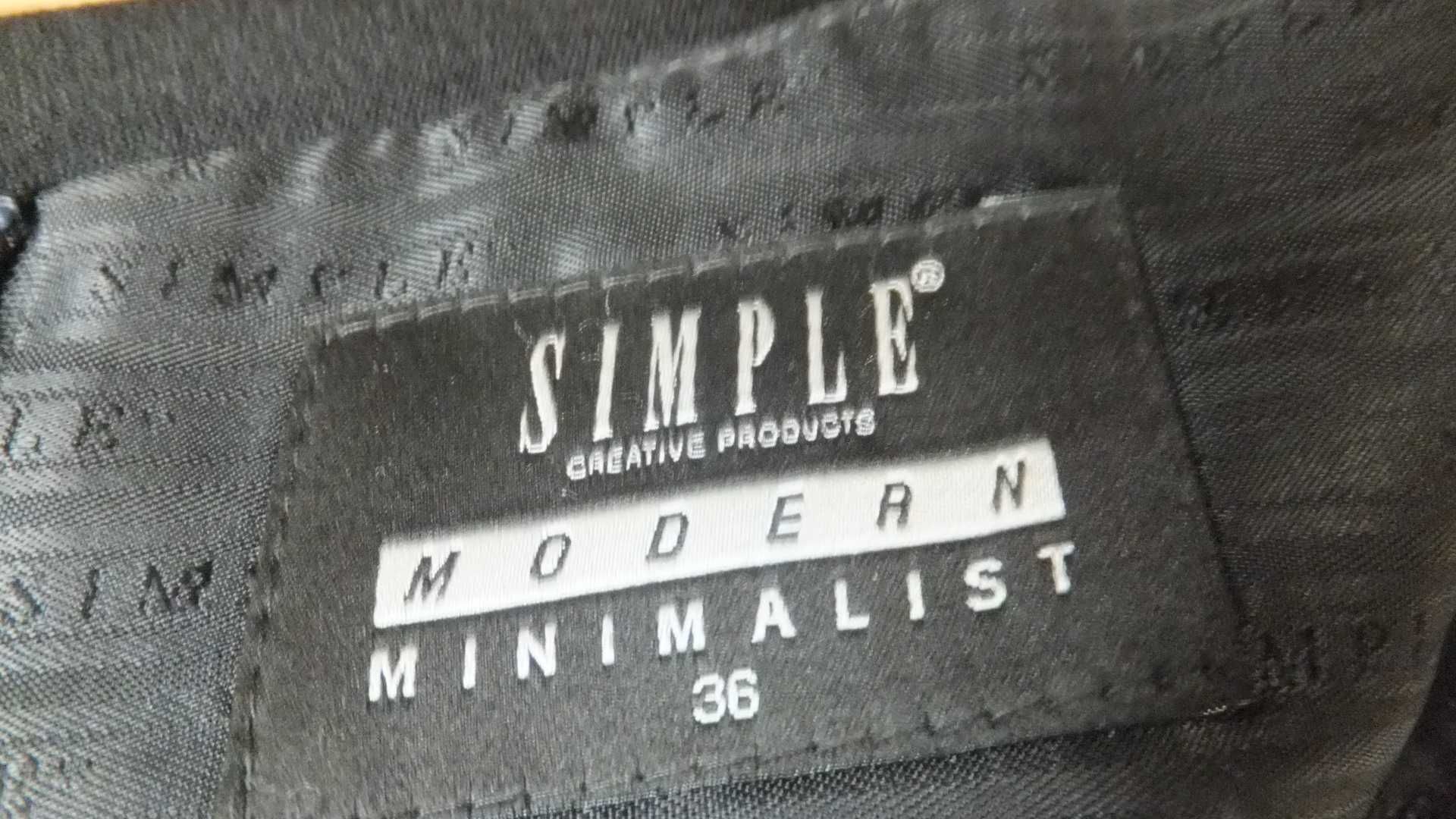 elegancka klasyczna spódnica Simple modern minimalist rozmiar 36