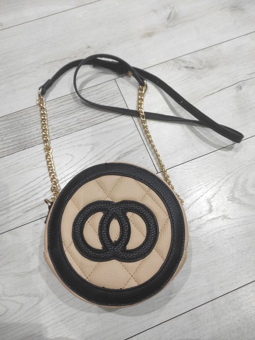 Okrągła torebka Composition