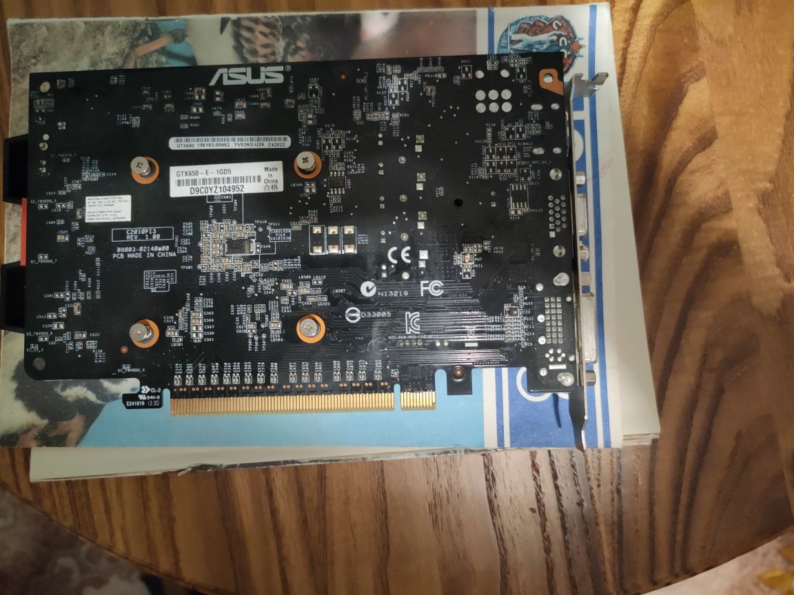 Видеокарта Asus GTX 650 1 Gb