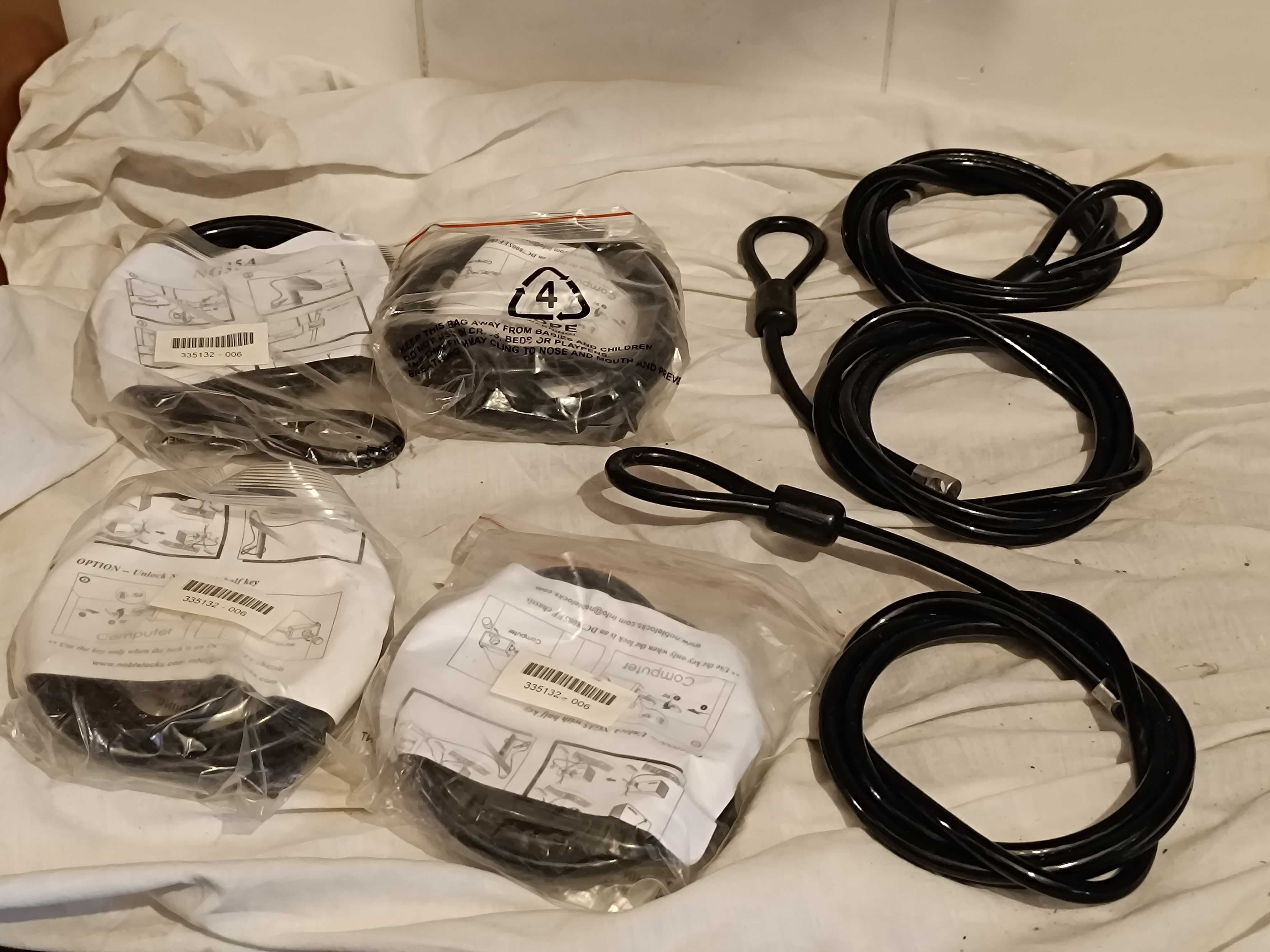 Cabos de Segurança para PCs da NobleLock