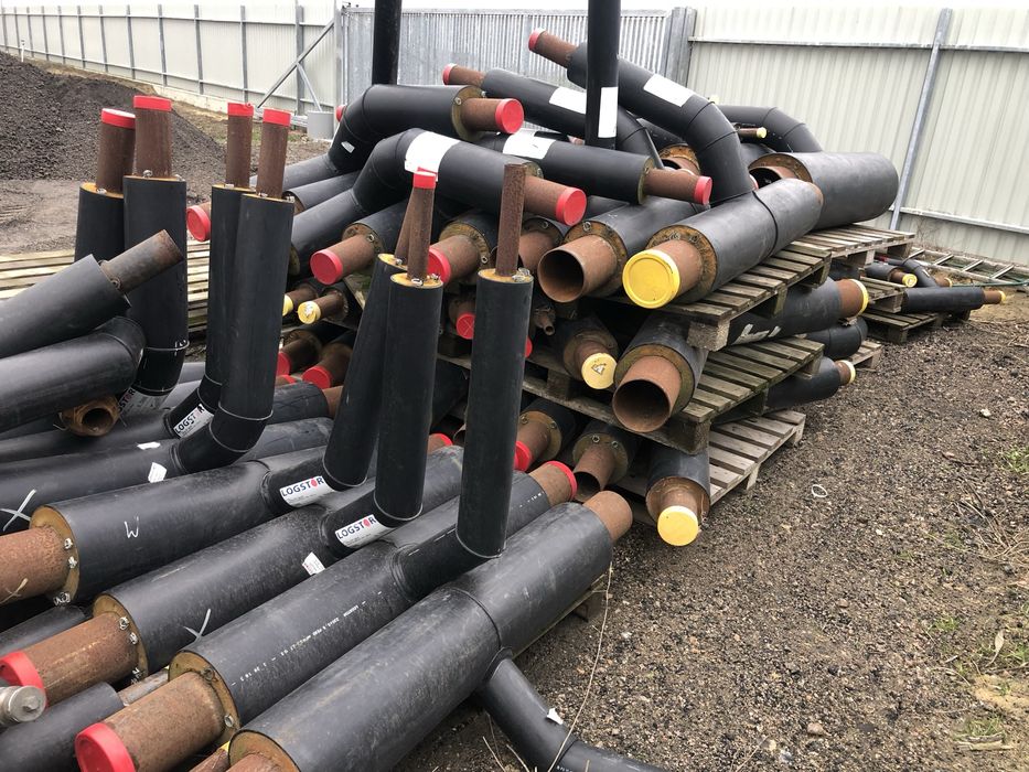 Preizolowane kolana trojniki zawory