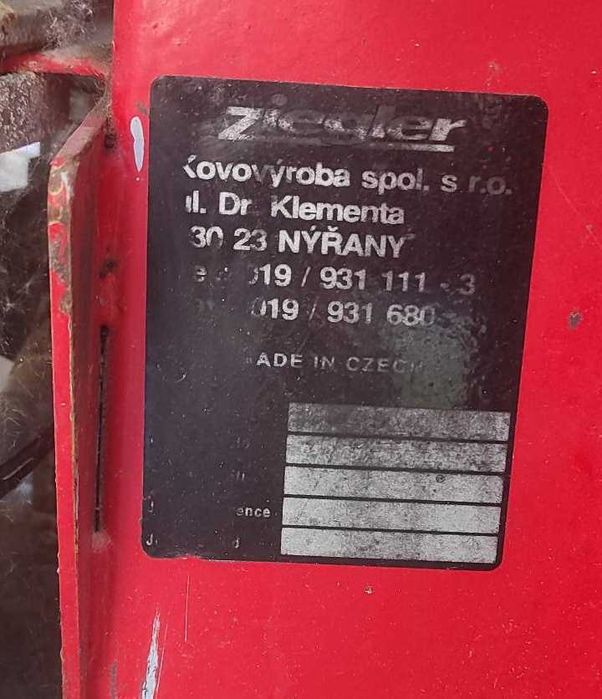 belownica prasa do makulatury foli ziegler