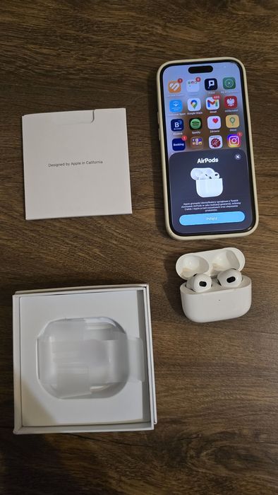 Apple Airpods 3 gen NOWE