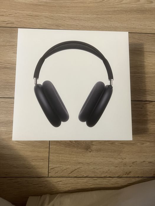 Air pods Max black smart case nowe zaplombowane