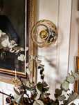 2 kinkiety plafon lampa vintage kinkiet midcentury midowe szklo piekne