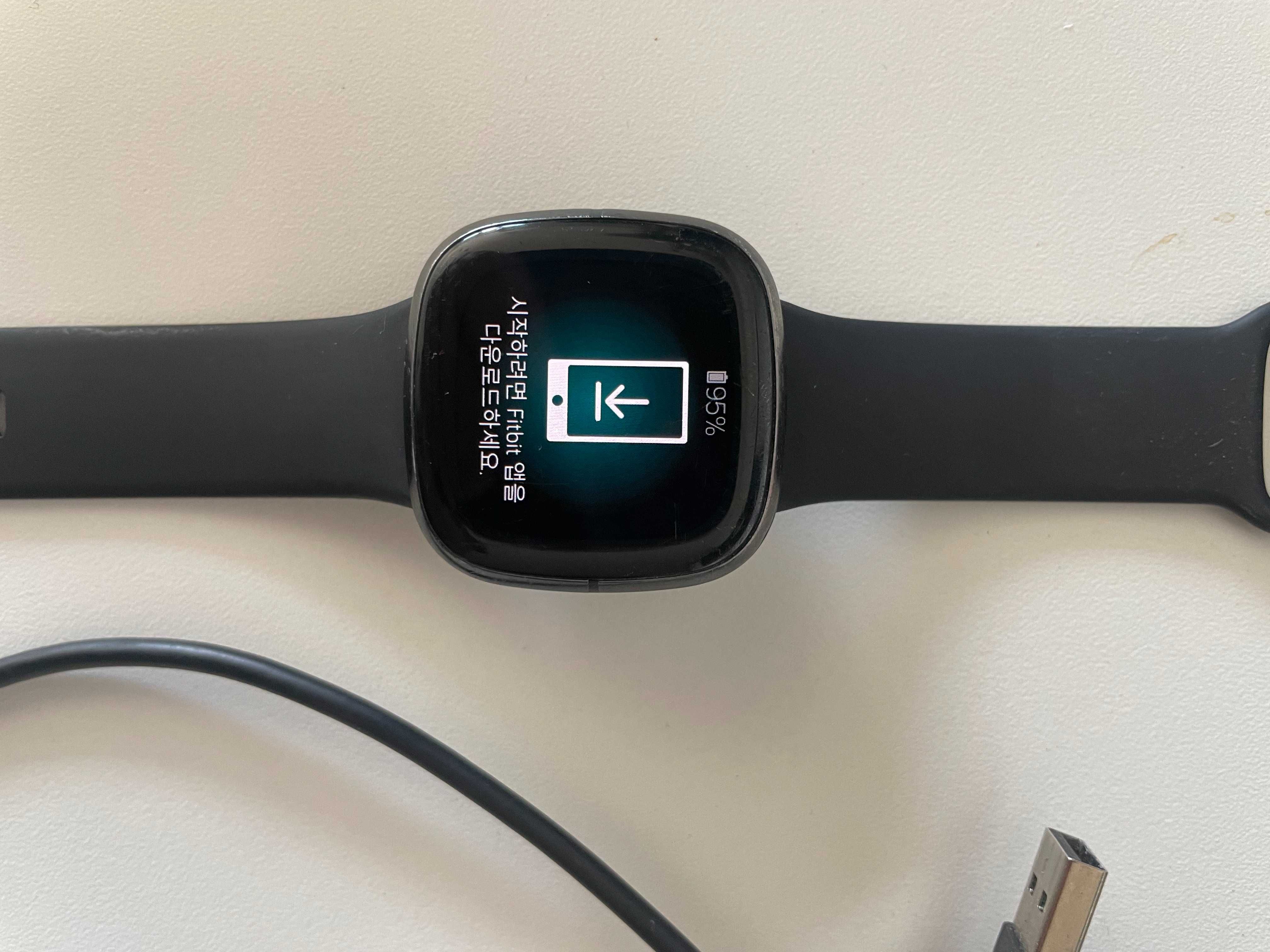 Smartwatch Fitbit Sense + 3 nowe paski