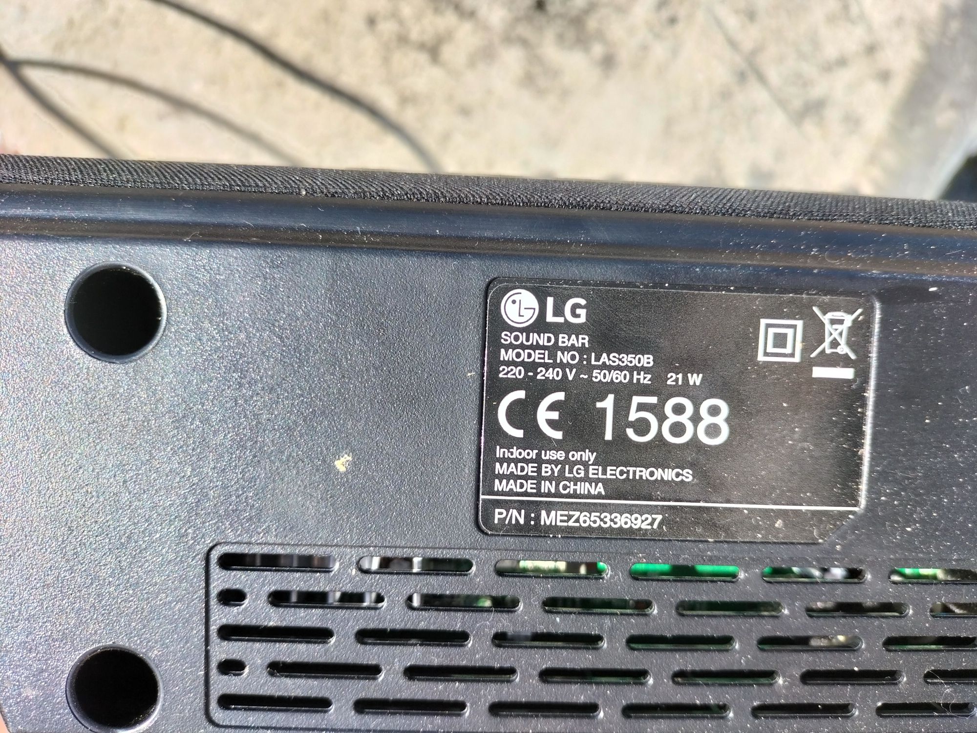 Lg Sound Bar Las350b