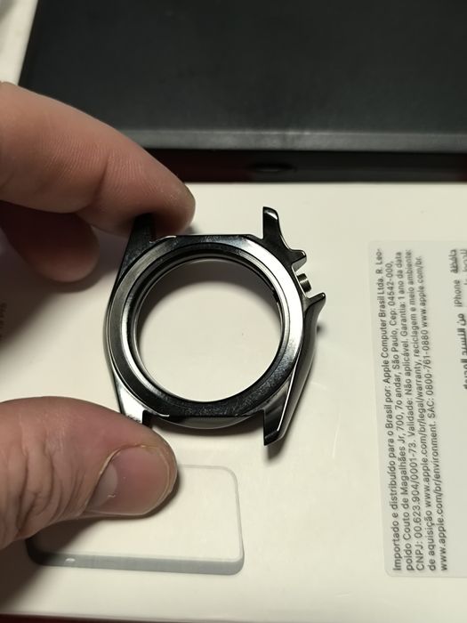 Caixa de relógio de aço inoxidável de 42 mm para Seiko SKX007 SRPD55,