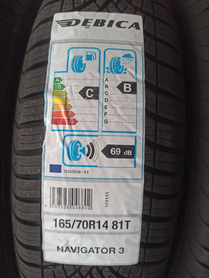 165/70R14 Dębica Navigator 3 nowe opony całoroczne