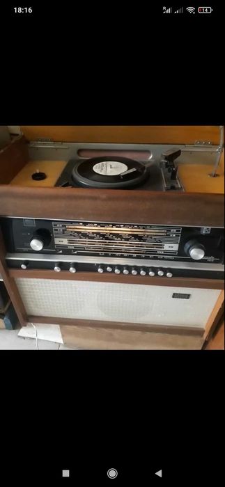 Радіола Рігонда з програвачем 1970 р.в.