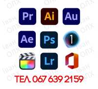 Встановлення програм Photoshop, Office, Parallels, AutoCAD, 3ds.Max