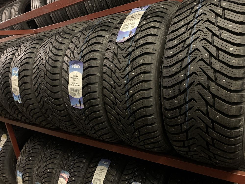 Розпродаж‼️нові 245/55R19 Nokian Hakkapeliitta 8 (107T XL) шип зимові