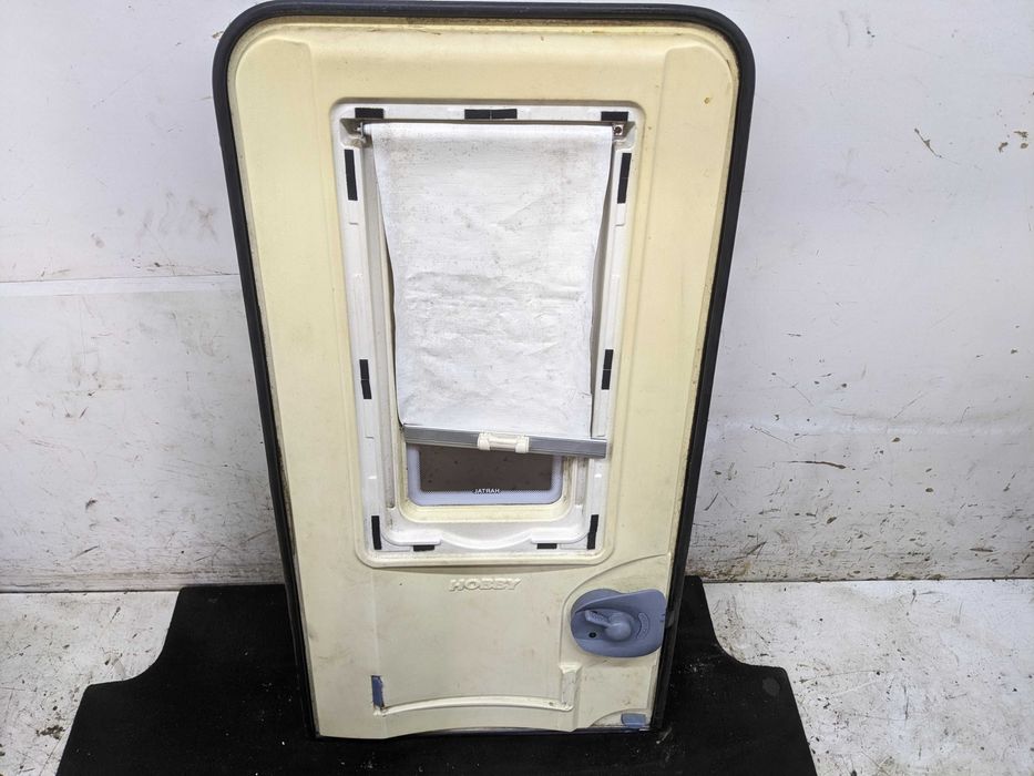 Góra Drzwi Do Przyczepy Kempingowej Kampera Hobby 100 x 52 cm