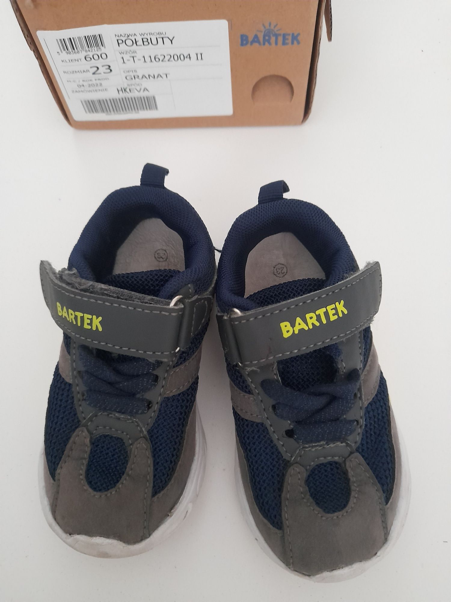Buty sportowe dziecięcej chłopięce Bartek adidasy r.23