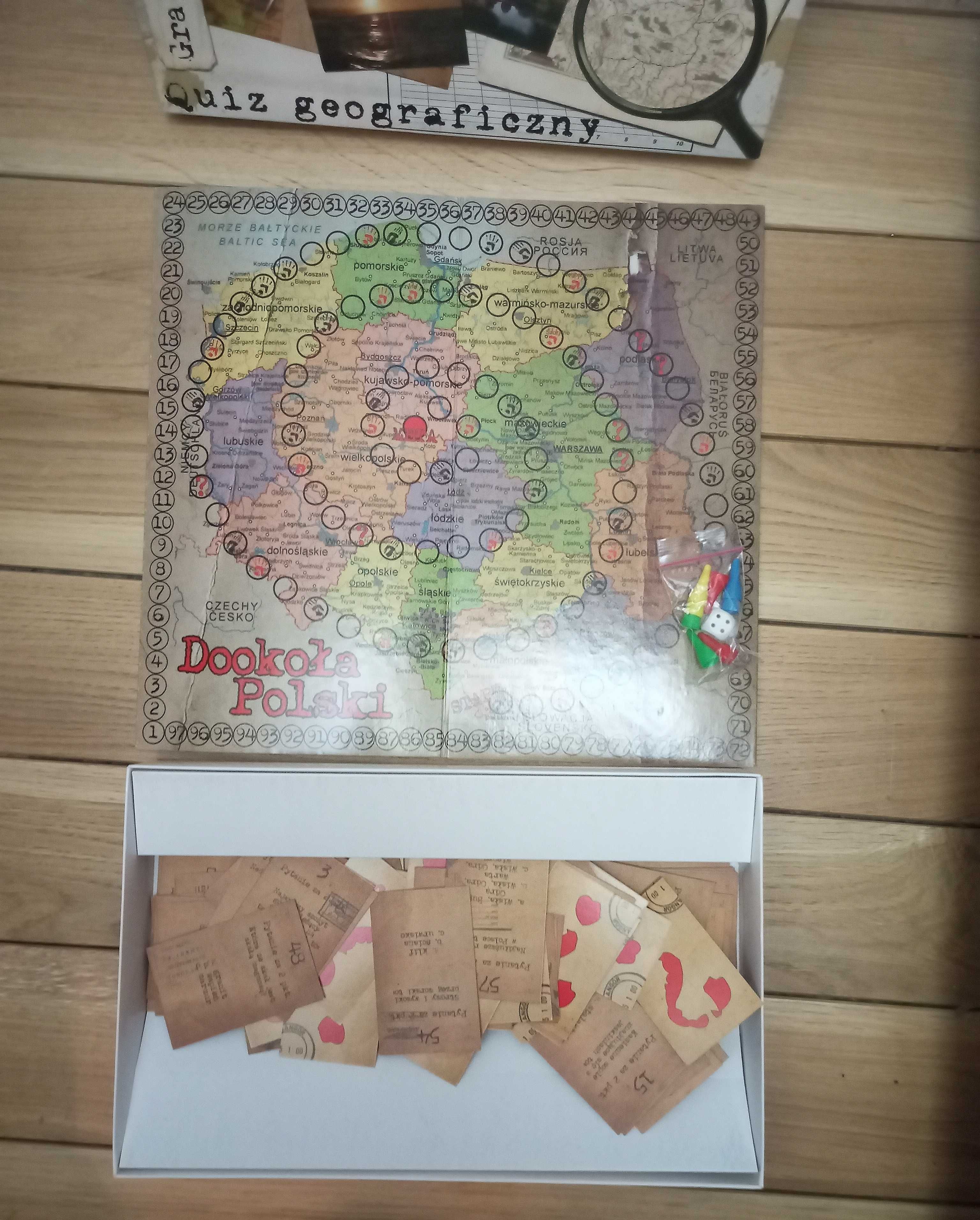 Gra edukacyjna Quiz geograficzny Dookoła Polski Goblin
