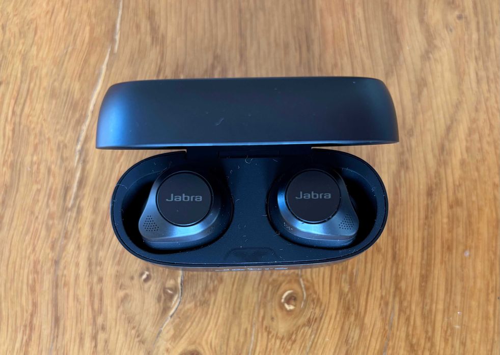 Auriculares Bluetooth JABRA Elite 85T ANC Preto em ótimo estado!