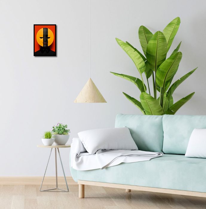 Plakat 21x29,7cm Dwie Twarze Rzeczywistości
