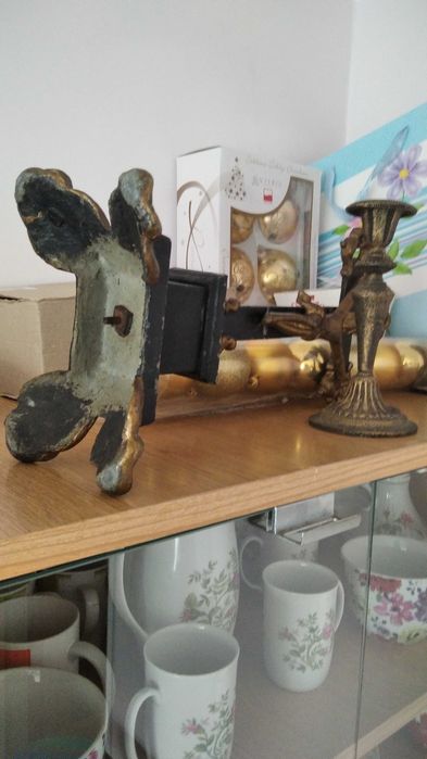 Bardzo stary krucyfiks 49cm