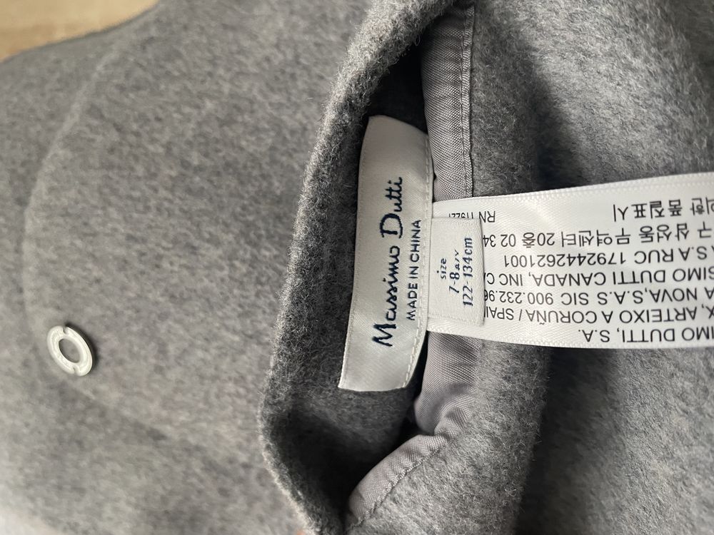 Płaszczyk dwustronny Massimo Dutti 122-134