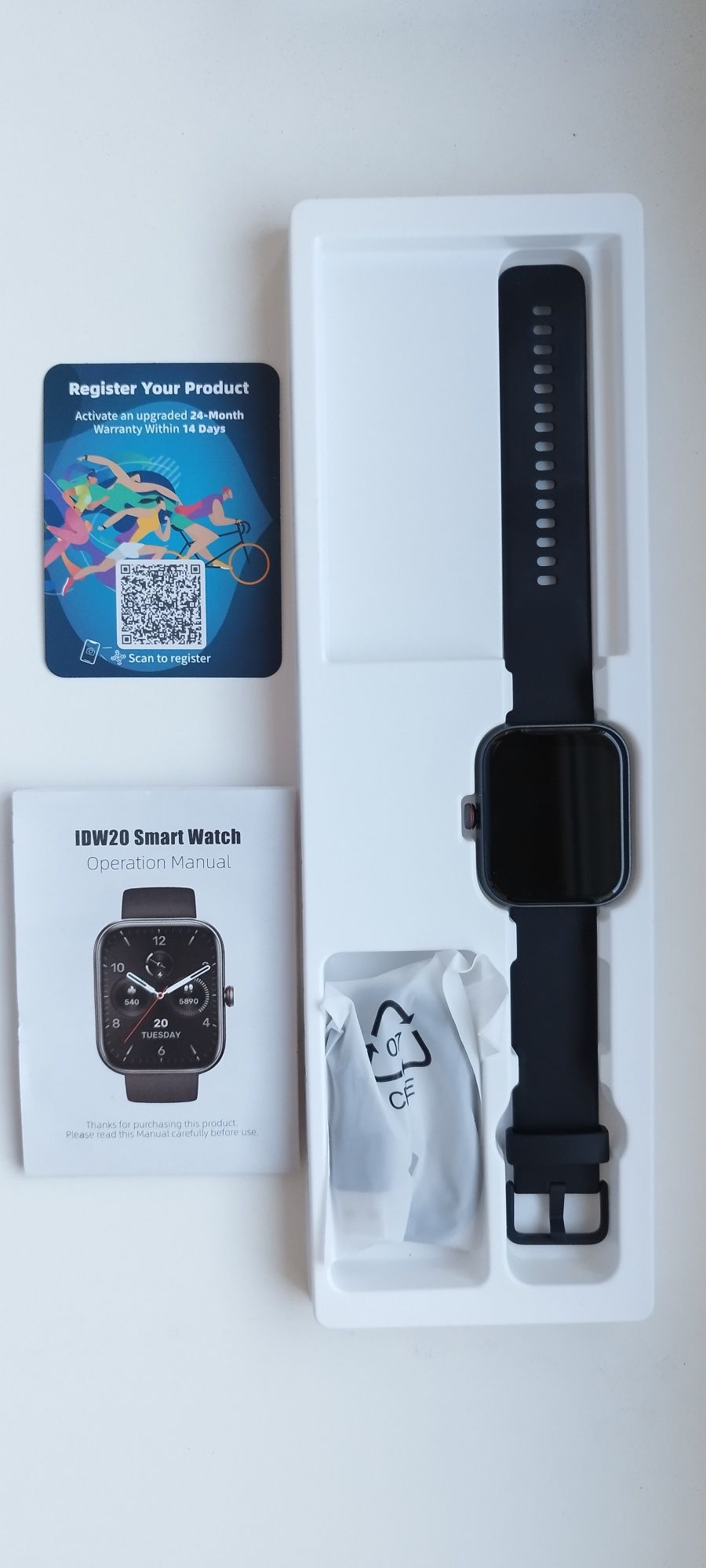 Smartwatch IDW20 iPhone & Android Bluetooth