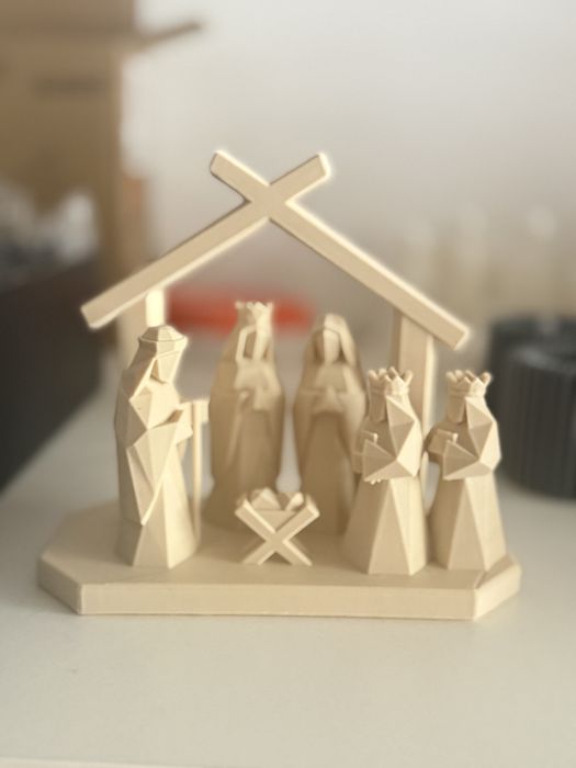 Presépio minimalista