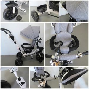 Wieloetapowy Rowerek Trójkołowy 6w1 T4 R-Sport Obracany 360
