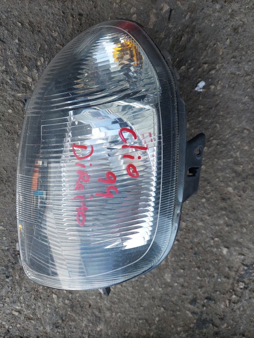 Faróis renault clio 2