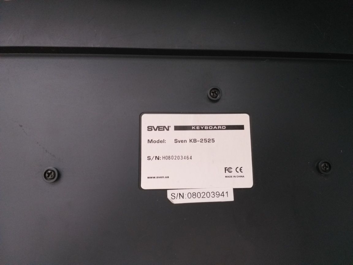 Клавиатура беспроводная Benq и проводная Sven