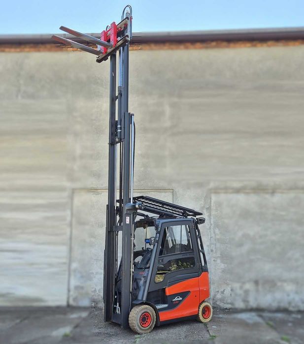 Linde E20/600 • 2020r • TRIPLEX • 4 sekcje • wózek widłowy E25 leasing