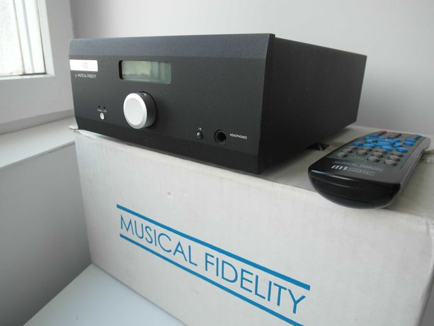 Musical Fidelity M1SDAC usb, SPDiF, bluetootch, DAC audio preamp