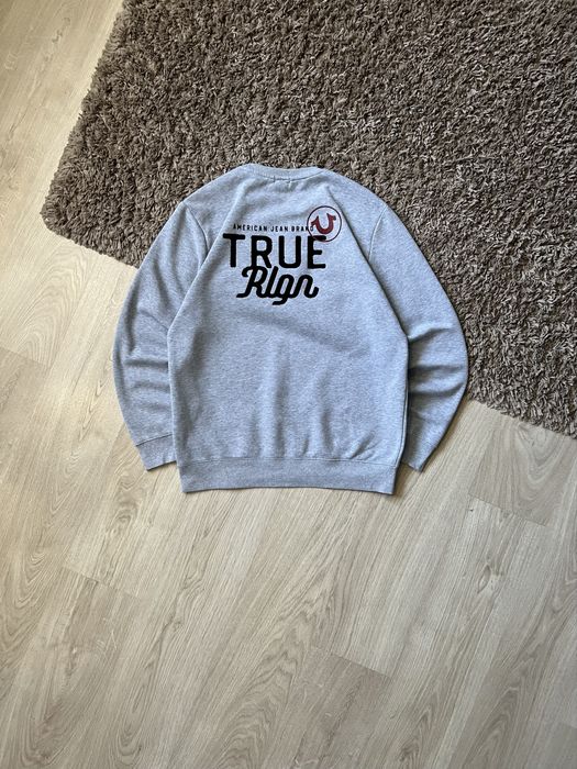Свитшот True Religion серый