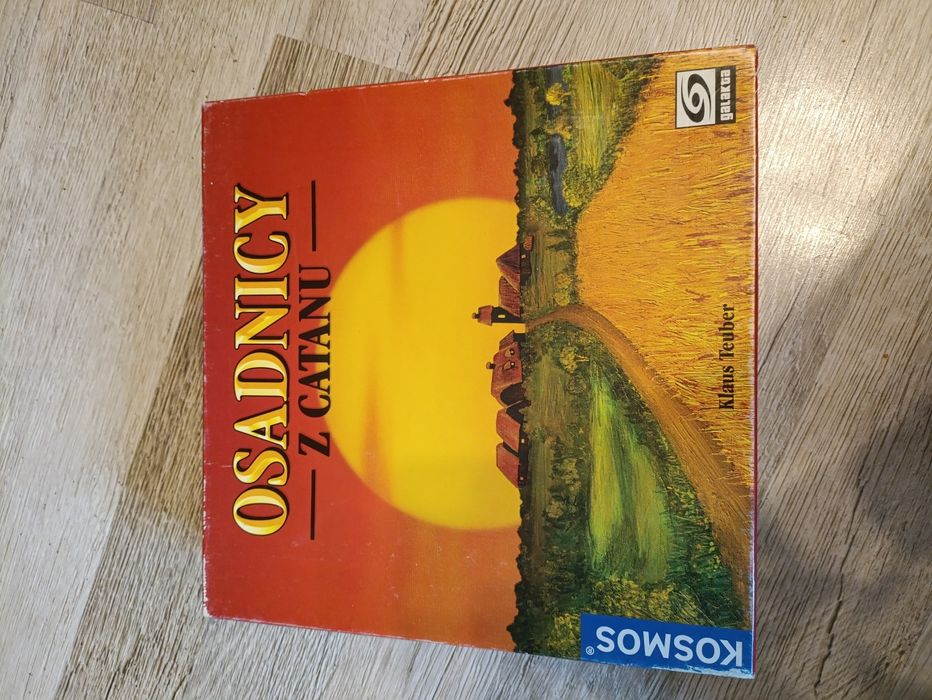 Osadnicy z Catanu gra planszowa wersja drewniana