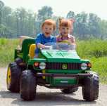 NOWY JOHN DEERE GATOR 12V dla dzieci dwuosobowy na akumulator autko