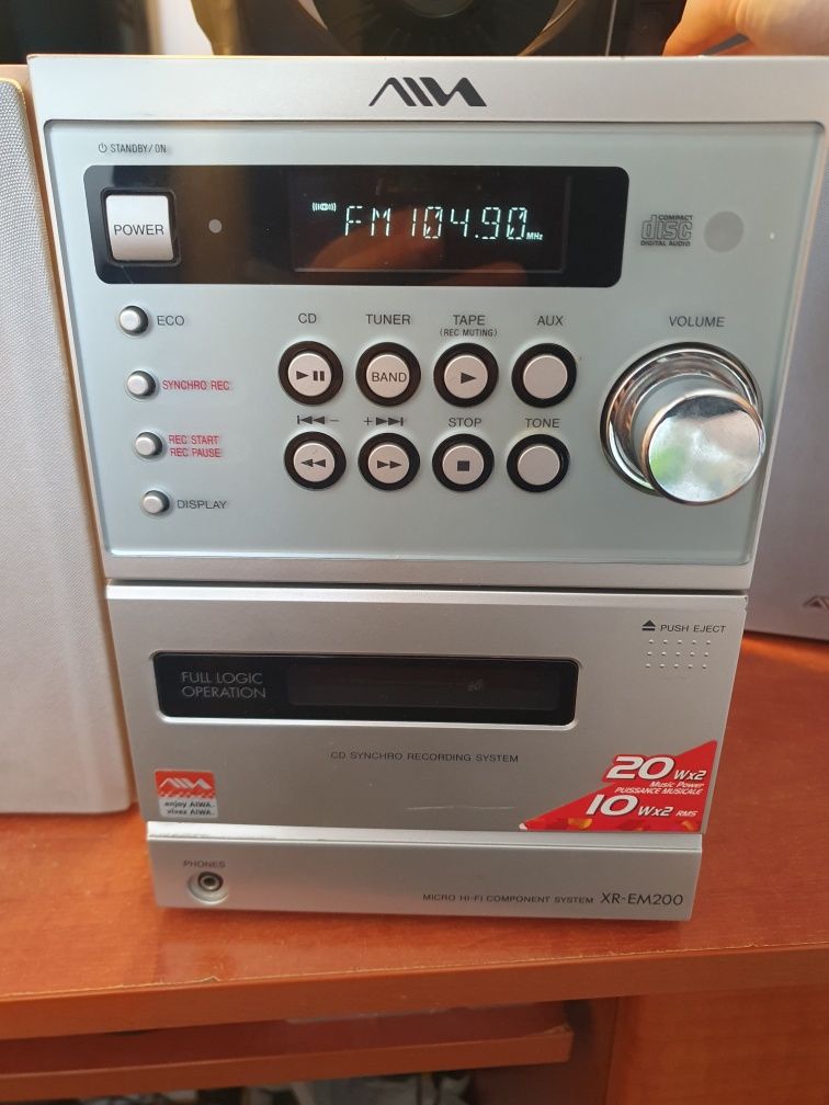 Wieża Aiwa CX-LEM200 wraz z głośnikami SX-LEM200