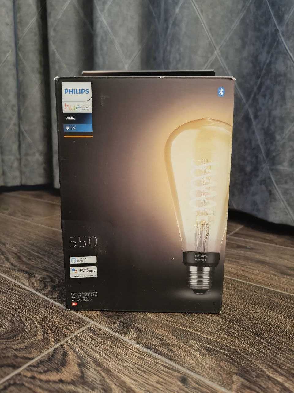 LED Żarówka ściemnialna Philips Hue WHITE FILAMENT ST72 E27