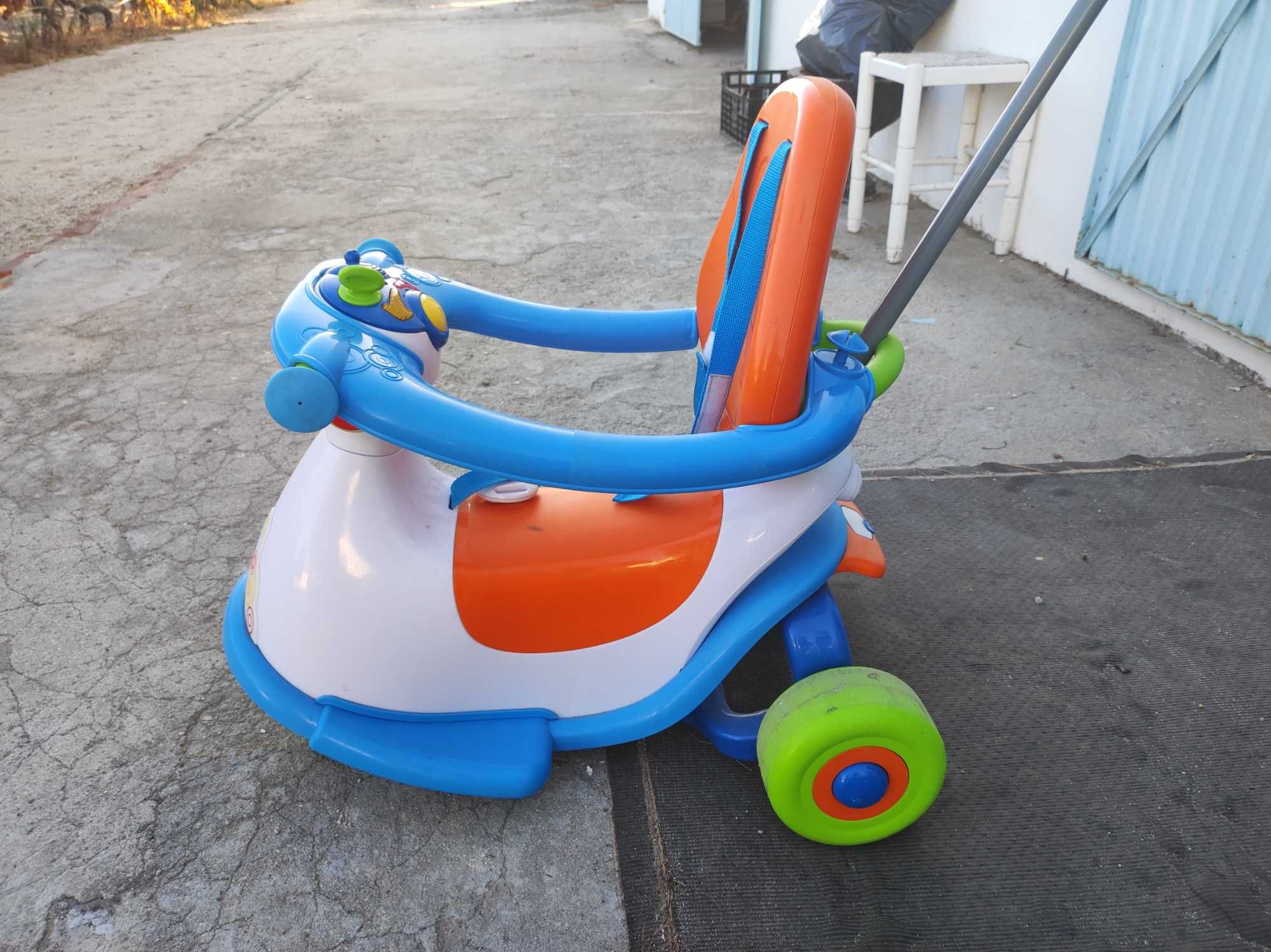 Moto andador para criança
