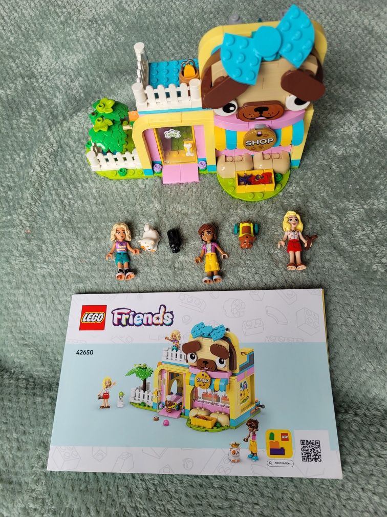 LEGO Friends 42650 sklep z akcesoriami dla zwierząt