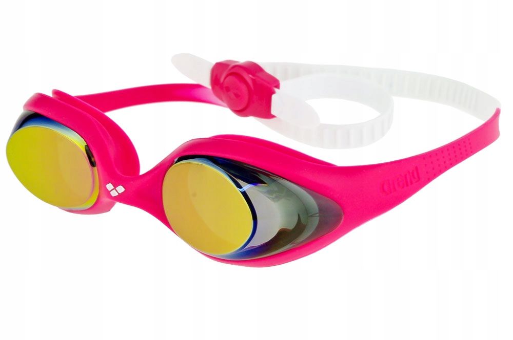 okulary pływackie dla dzieci arena spider junior mirror elasatyczne