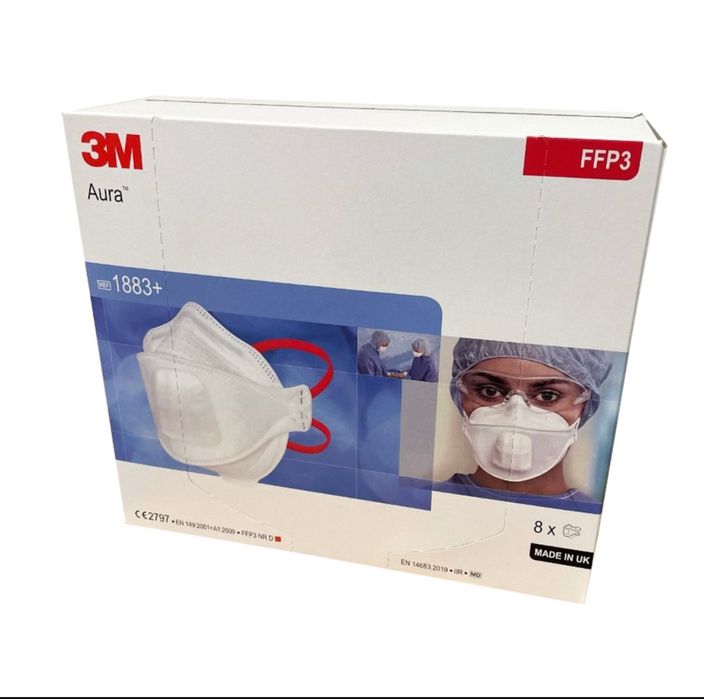 Акця! Маска 3M Aura FFP3 распиратор лепесток пелюстка  розпіратор