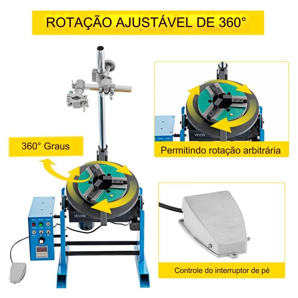 Mesa de Posicionamento de Soldadura (30kg)