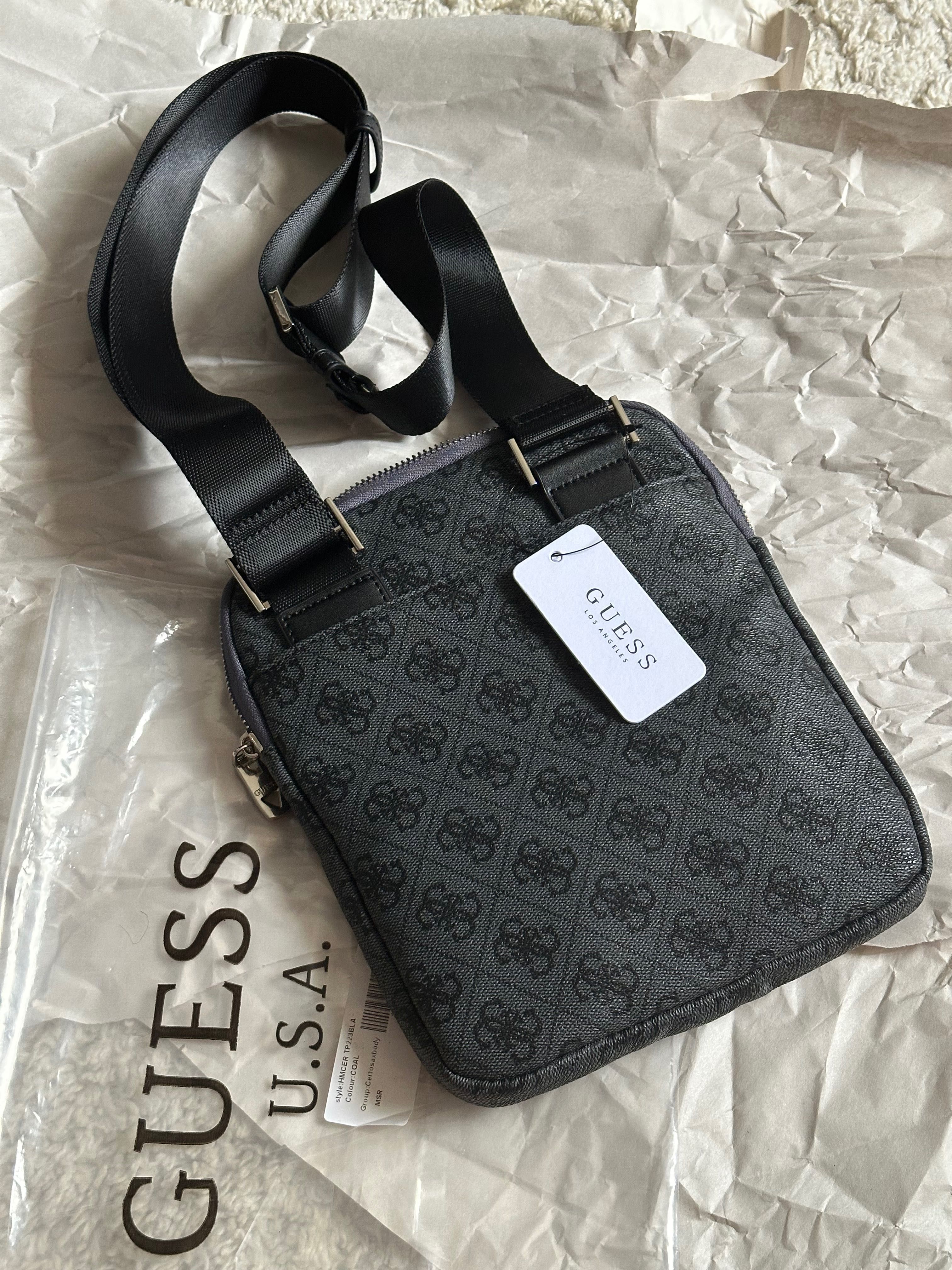 ТОП Сумка Мужская Guess Vezzola | месенджер, сумка