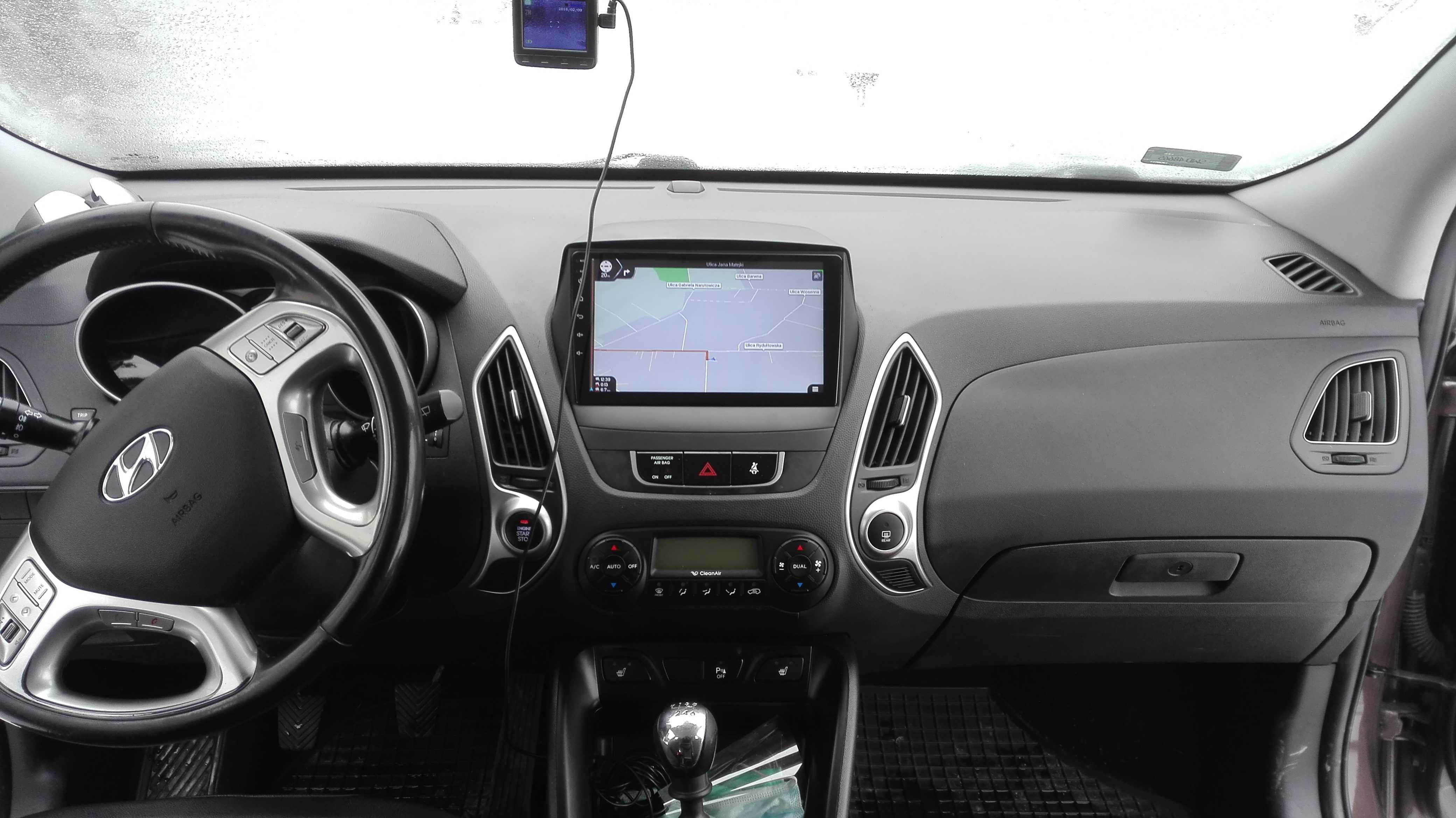 Radio GPS nawigacja 3D duża 9 lub 10 cali KAMERA hyundai IX35 android