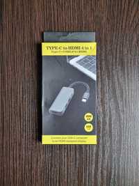 Адаптер-перехідник USB Type-C Hub на HDMI